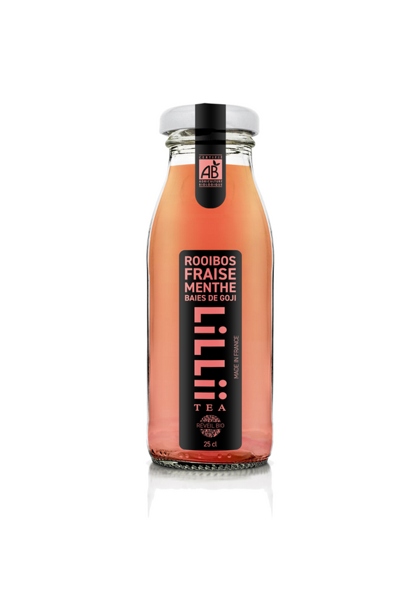 LiLLii Tea - DETOX BIO THÉ ROOIBOS AUX BAIES DE GOJI, FRAISES & MENTHE